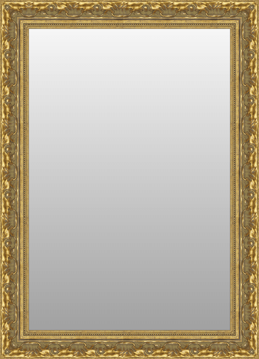 Зеркало в деревянной раме Арт.NA006.1.015