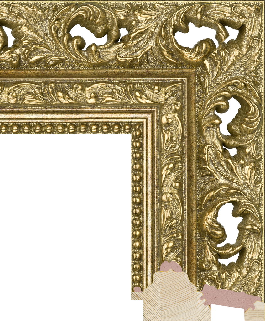 Зеркало в деревянной раме Арт.NA021.1.210