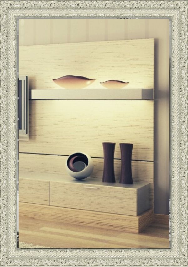 Зеркало в деревянной раме Арт.NA009.1.169 Малиакос